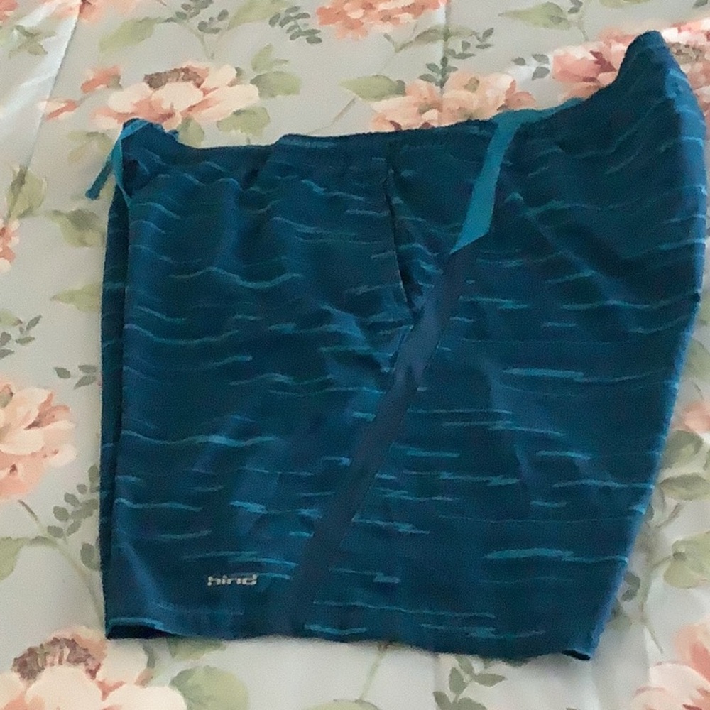 HIND swim trunks blue size XL soft nice material draw string waist🌴🌴